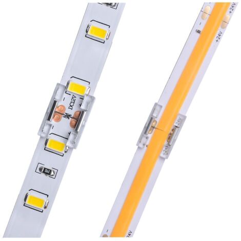 Conector de Hipopótamo Mini para Unir Tira LED IP20 10 mm