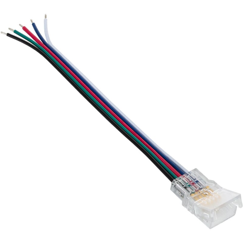 

Efectoled - Conector de Hipopótamo con Cable para Tira LED IP66 RGBW - RGBW