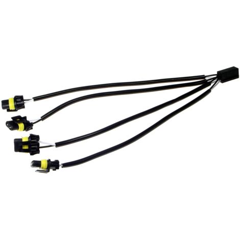 Conector de lámpara de trabajo - para 4 lámparas
