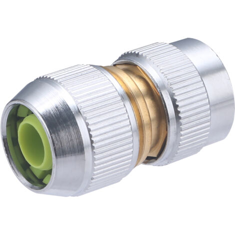 Conector de Latón de 6 Bolas para Manguera de Riego Conexión Automática AROZ Ø15 mm