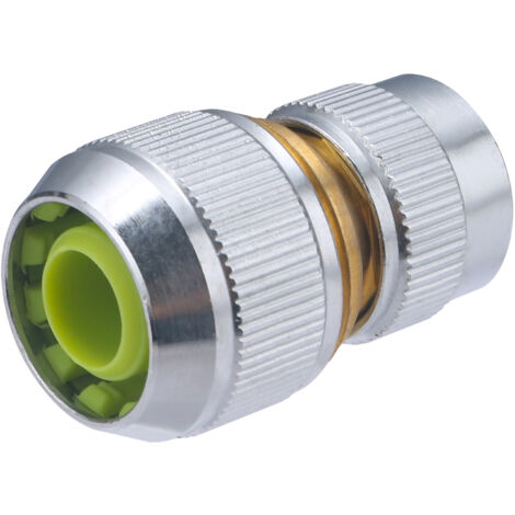Conector de Latón de 6 Bolas para Manguera de Riego Conexión Automática AROZ Ø19 mm