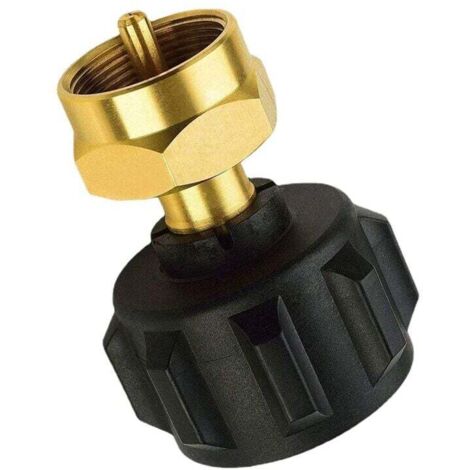 Conector de llenado de bombonas de propano, protección de flujo de conversión, accesorios de interfaz de latón, conector de llenado de bombonas de propano