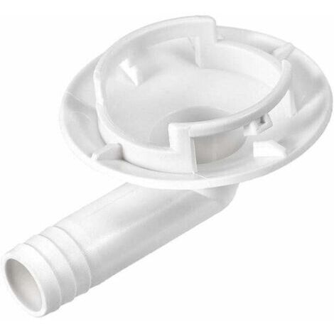 Conector de manguera de drenaje de aire acondicionado, codo de acoplamiento, boquilla de drenaje de condensado para unidades mini-split y unidades de aire acondicionado de ventana, 40 mm, 1 pieza.