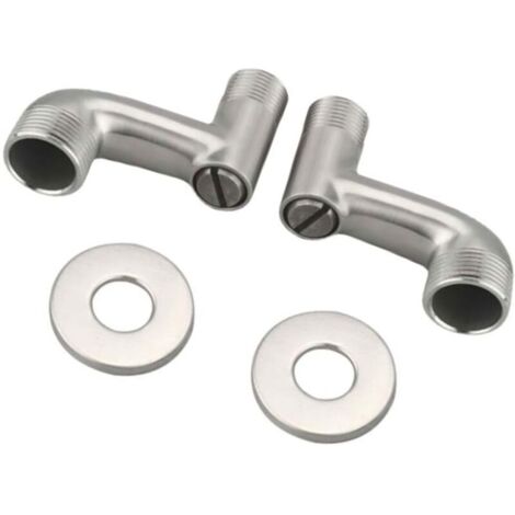 Conector de manguera de ducha de ángulo ajustable - Grifos angulares - Pie angular - Adaptador de grifo