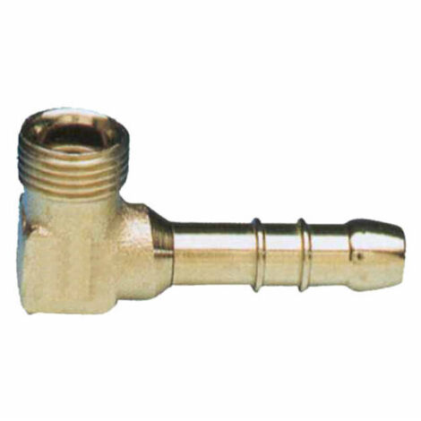 Conector de manguera de esquina para gas 1/2" M
