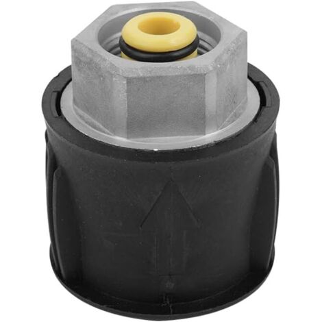 Conector de manguera M22 de 14 mm para hidrolavadora de alta presión, aluminio, 4000 psi, limpieza de alta eficiencia, conexión rápida para hidrolavadoras Karcher.