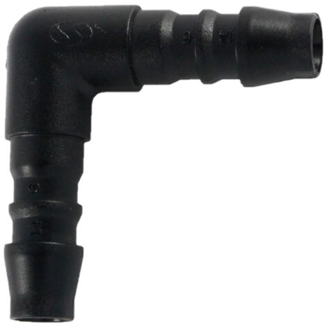Conector de manguera SAUERMANN codo de 90° Ø 10 mm (3/8'')