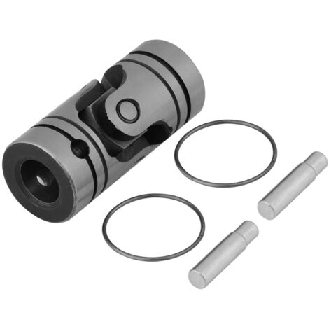 Conector de motor de acoplamiento de eje de 12 mm de diámetro Junta universal de acero 12 × 23 × 52 mm