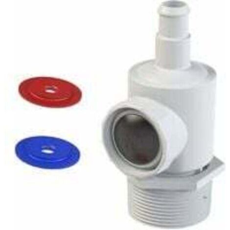 Conector de pared universal Ulisem para limpiafondos. Repuestos para Polaris 380, 280 y 180.