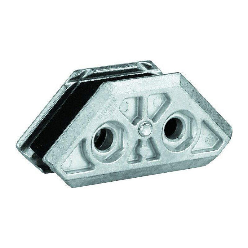 

Conector de perfil Grohe RAPID PRO fundido a presión de zinc