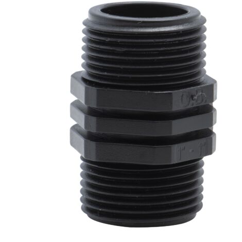 Conector de polipropileno m-m -1