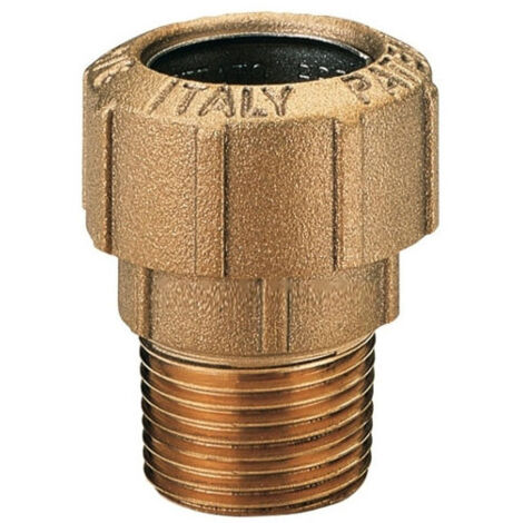 Conector de presión de latón M 1" mm 32 Enolgas