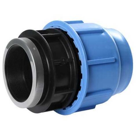 Conector de presión de polipropileno F 3/4" mm 25