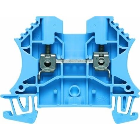 Conector de riel de 2 hilos 2,5 mm2 azul WDU2.5/BL 1020080000