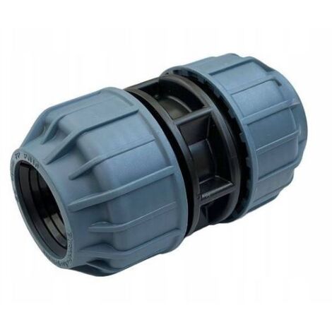 CONECTOR DE TORNILLO CON MANGUITO DE PE DE 20 MM PARA AGUA