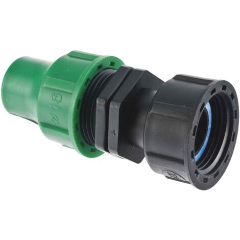 Conector de tubo 16mm entrada hembra 20x27