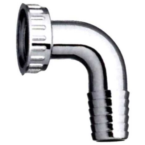 Conector de tubo de desagüe curvado F 1" mm 22 Cr Siroflex