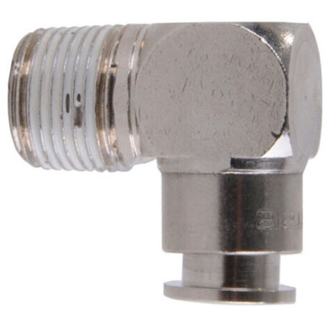 Conector de tubo Rilsan esquina 50/C 10X3/8 Aut Ani