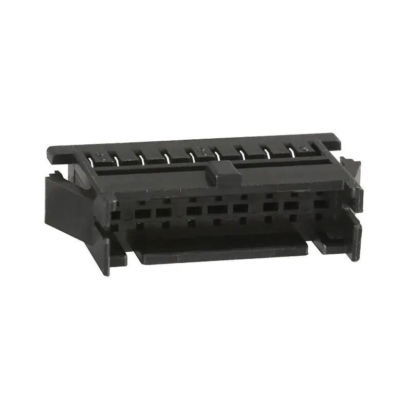 

Conector DF11 Hembra 9x2 Vìas con solapa para el panel de fijación