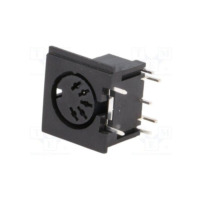 

Conector DIN Hembra 5pin 180º Para Cto/impreso