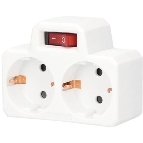 Conector doble con interruptor GSC 103000001