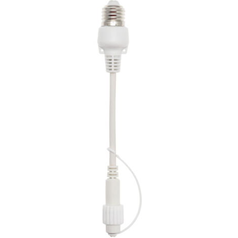 Conector E27 20cm 1 salida máx 15W