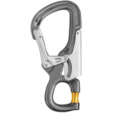 CONECTOR EASHOOK OPEN DOBLE CIERRE ALU AUTO 25 kN 25 mm EN362