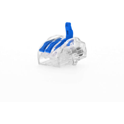 Conector empalme 2 tomas de 0,75a 2,5mm