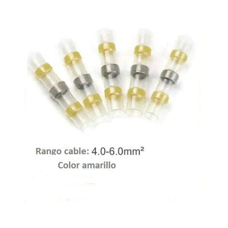 Conector Empalme Cable-cable Aislado Termorretractil Amarillo 150313