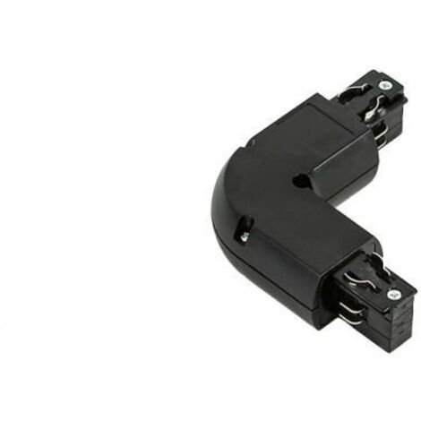 Conector en L negro TRLJOINTBL Italux