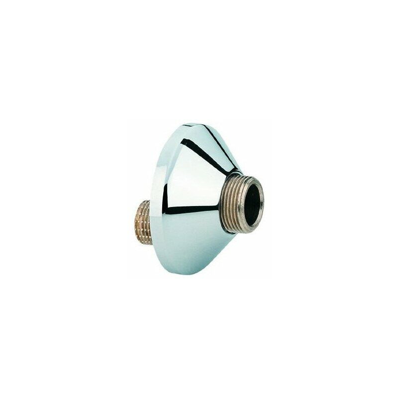 

Grohe - Conector en S 1/2 pulgada x 3/4 pulgada ajustable de acero inoxidable mate de 12,5 mm