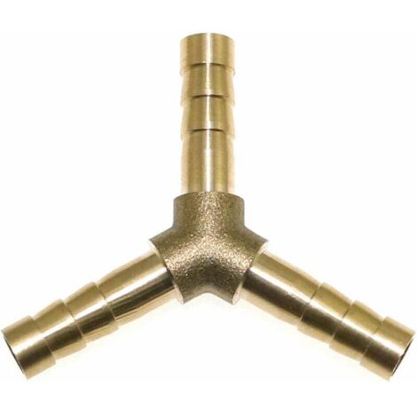 Conector en T de cobre y hierro para una persona, forma de Y, conector de pagoda, 1 pieza