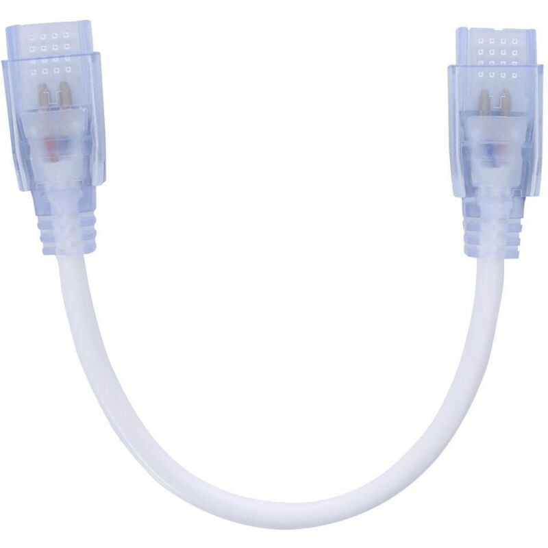 

Efectoled - Cable Conector entre Tiras LED 220V AC 120 LED/m IP65 Monocolor Corte cada 50 cm Blanco - Blanco