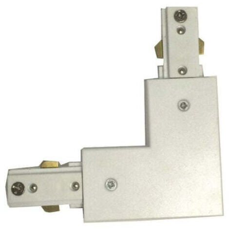 Conector Escuadra Carril 3 Vías Monofásica