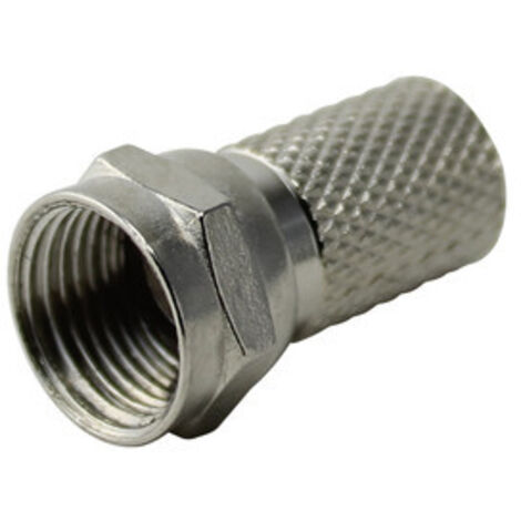 Conector F macho a torsión Electro Dh 19.465/TV-SAT/BT 8430552086214