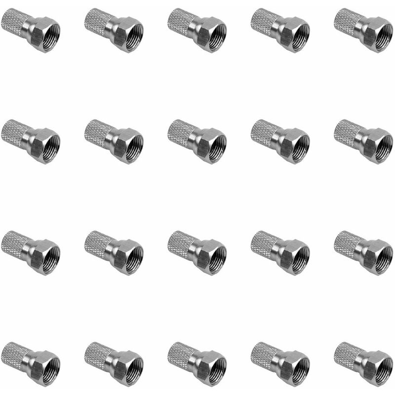 

CONECTOR F. ROSCA CABLE 6,4mm, (20 UNID)