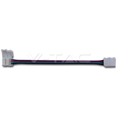 Conector flexible V-TAC de 4 pines para tira LED SMD5050 RGB