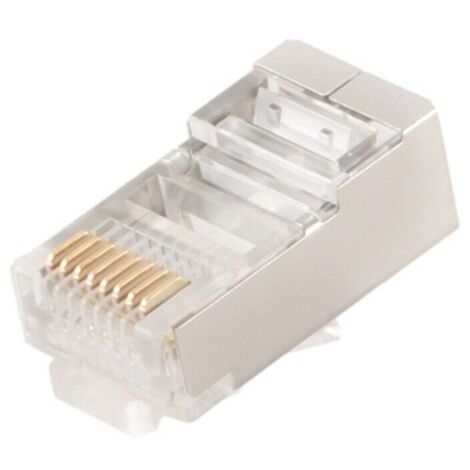 CONECTOR GEMBIRD RJ45 FTP CAT 6 100UNDS PLUG5SP/100