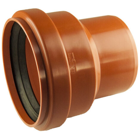 Conector gres-PVC 190x160 para desagüe exterior
