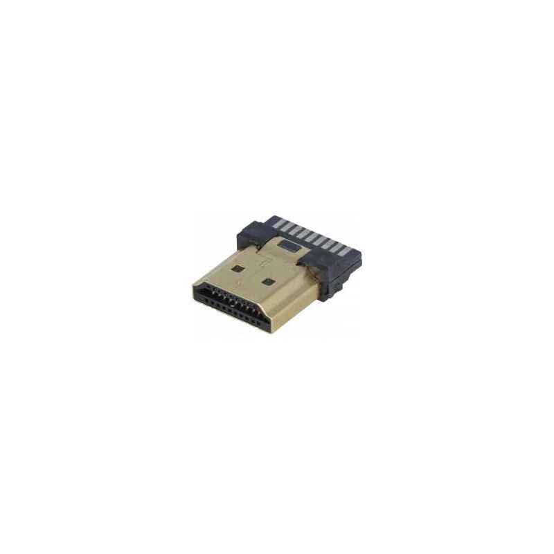 

Conector HDMI 19pin Gold Flash Sin Carcasa