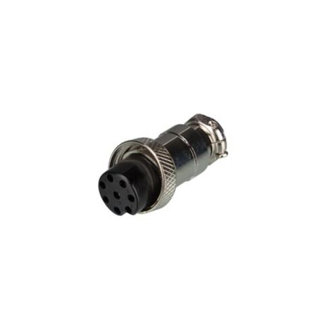 CONECTOR HEMBRA MULTICONTACTOS PARA CHASIS - 8 CONTACTOS