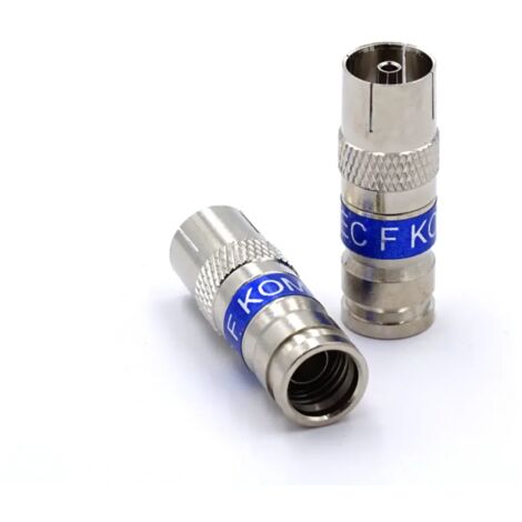 Conector IEC hembra de compresión tc' PCT 6
