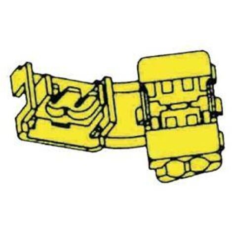 Conector instantáneo amarillo
