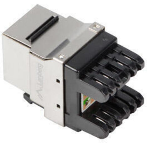 CONECTOR KEYSTONE LANBERG CAT.6 FTP RJ45 180 GRADOS