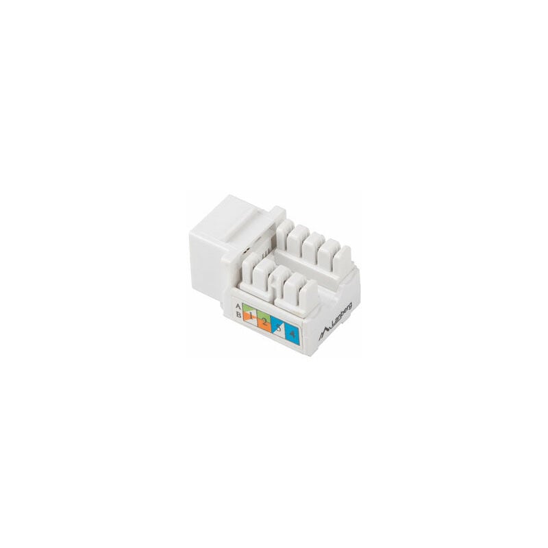 

Conector keystone lanberg cat.6 utp rj45 90 grados