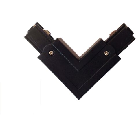 Conector L Derecha Carril 4 Vías Trifásico
