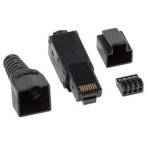 CONECTOR LANBERG RJ45 CAT.6 UTP PLUG 8P8C TOOL-LESS