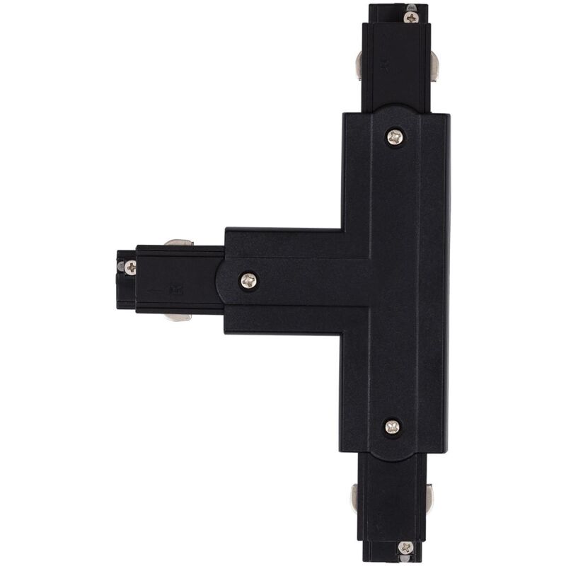 

Conector 'Left Side' Tipo T para Carril Trifásico Negro. - Negro