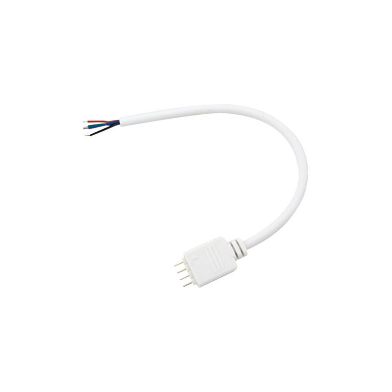 

Conector macho a controlador tira LED 24V RGB