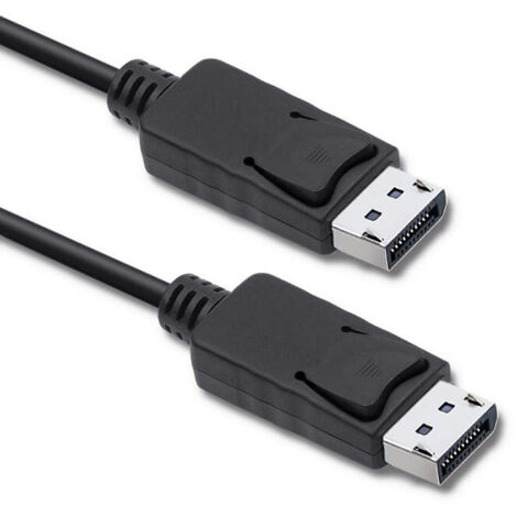 Conector macho DisplayPort v1.2 de Qoltec  Conector macho DisplayPort v1.2  5K  2 m